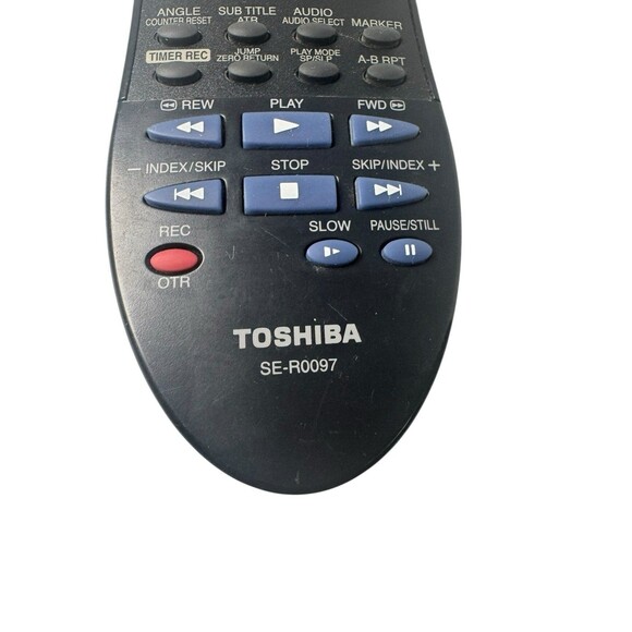 Genuine OEM Toshiba SE-R0097 Remote Control Original DVD VCR Tested Works - Picture 4 of 6